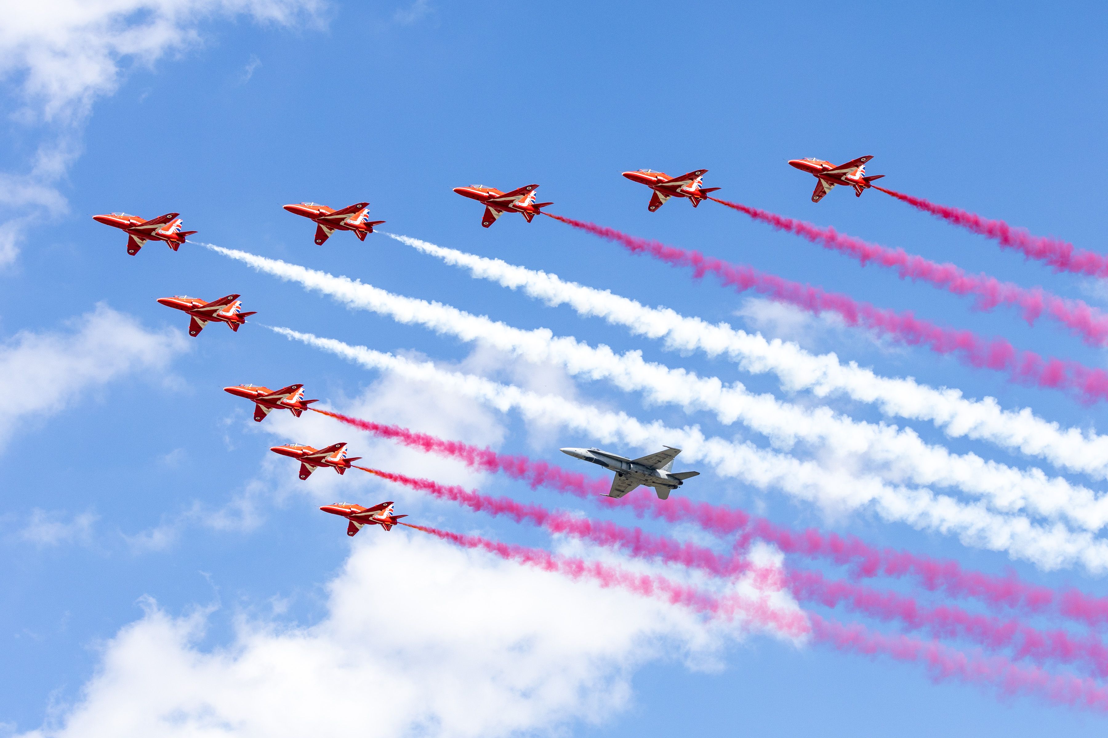 Red Arrows At RIAT24