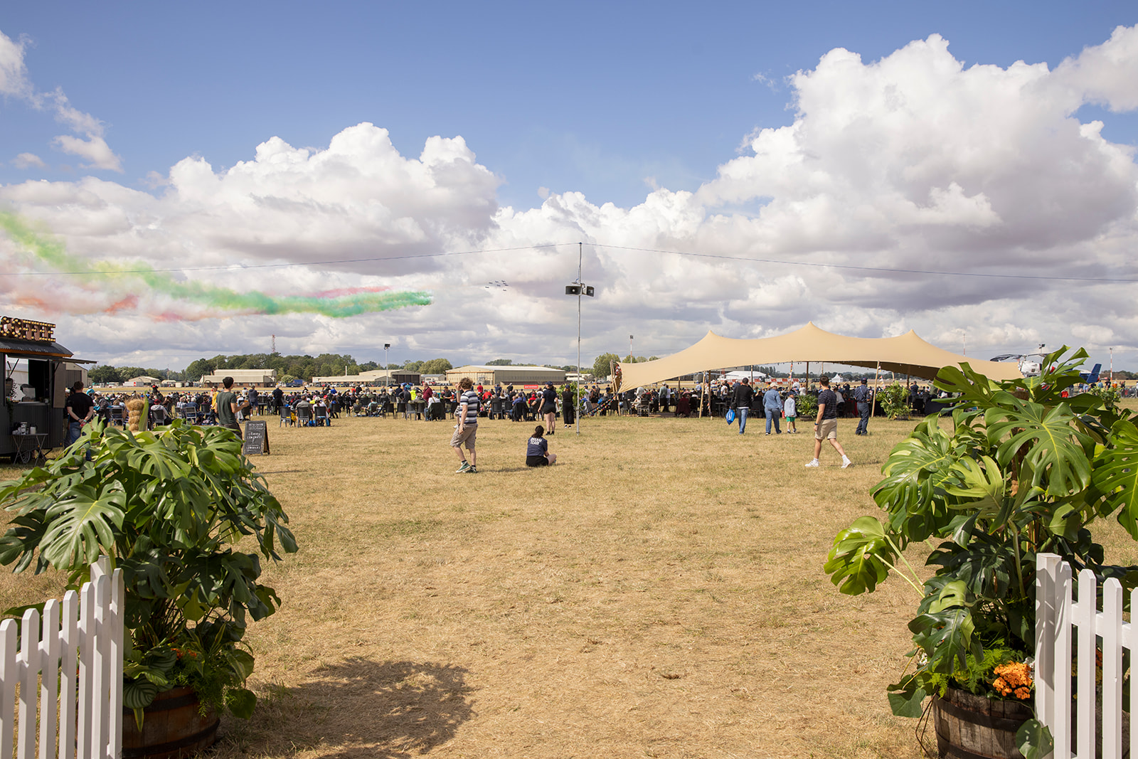 View of Flight Deck enclosure at RIAT25.