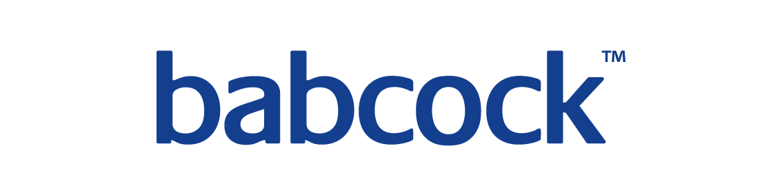 Babcock Type Only BLUE Logo