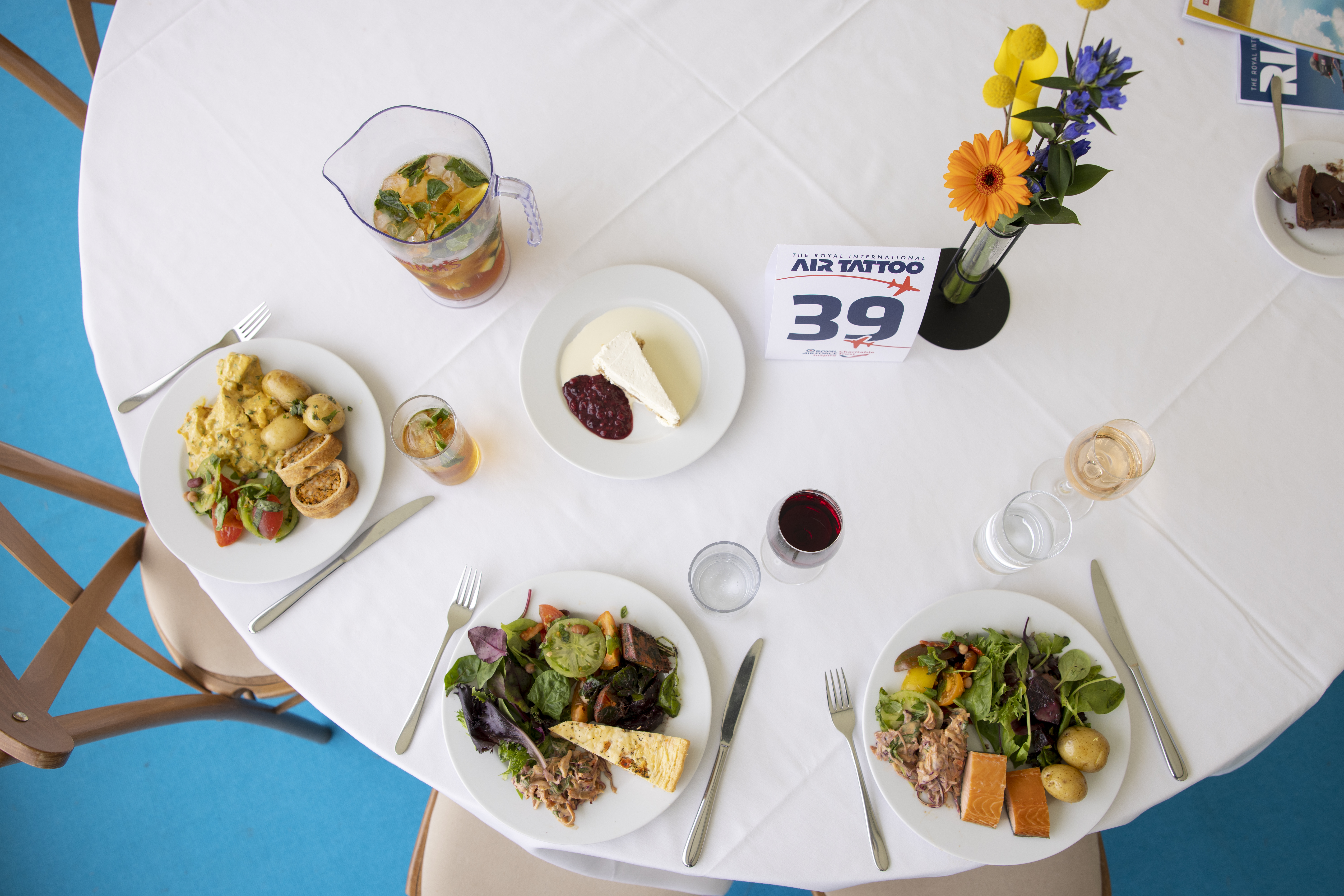 Coronation Chicken, Salmon & Chicken