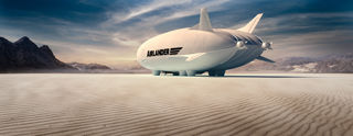 Airlander 10 In Desert