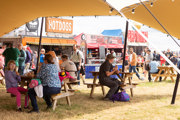 Food Stands And Customers Under Canvas RIAT24