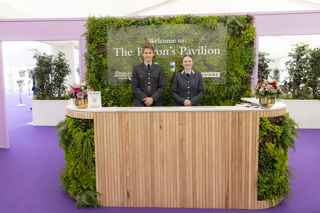 RIAT24 Patrons Pavillion Welcome Desk