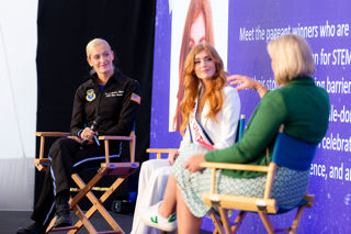 Miss UK & Miss America Inspire Stage RIAT24