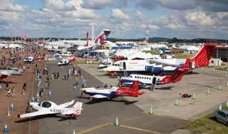 RIAT24 Aircraft On Showground