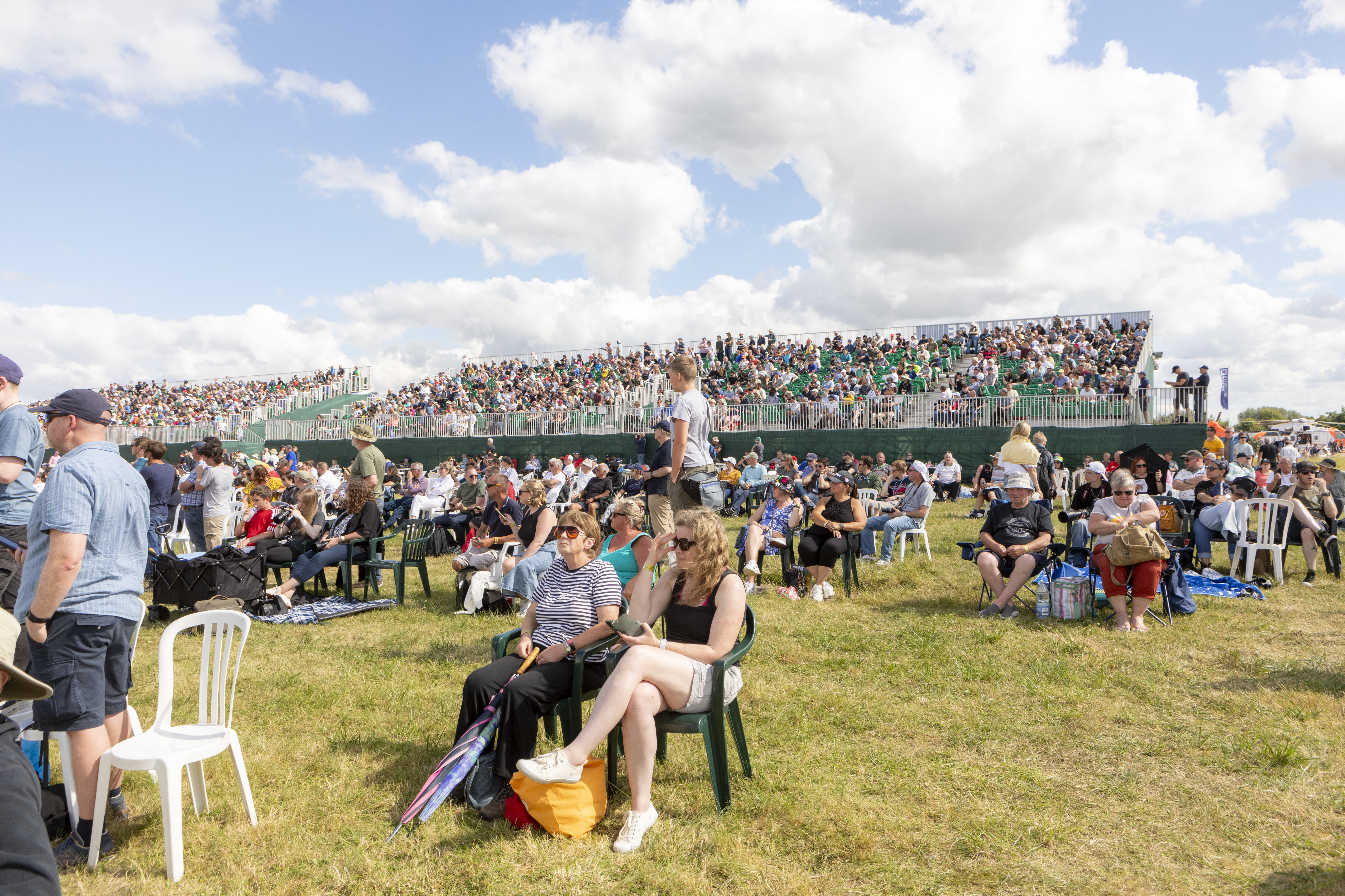 Viewing Village Grandstand And Garden RIAT24