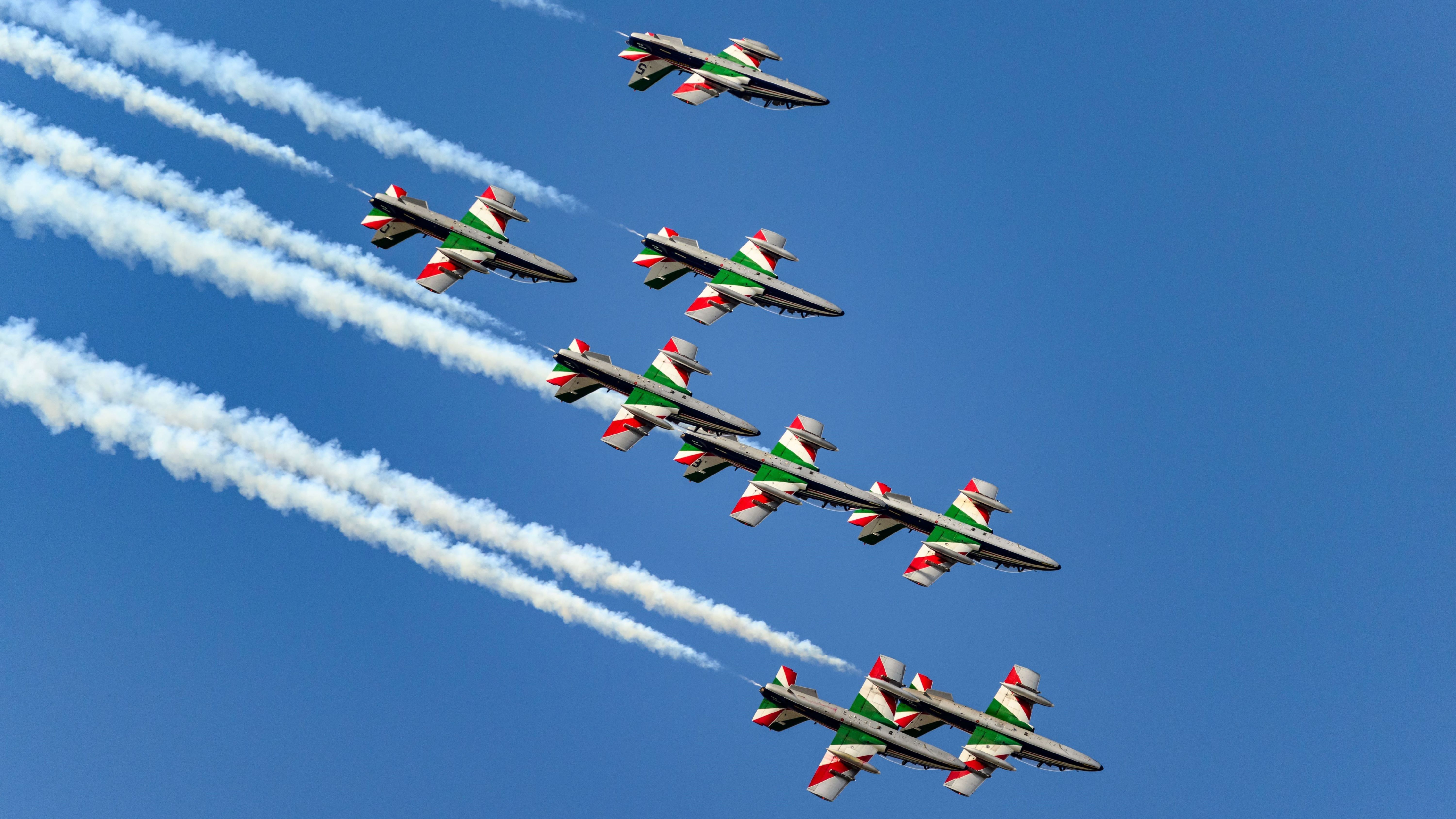 The Frecce Tricolori at RIAT25.