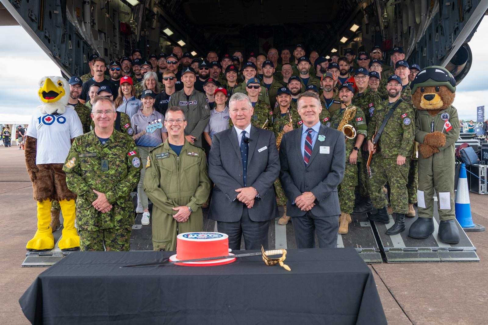 RCAF100 Cake Cutting