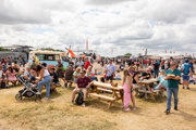 Crowds At Refuelling Seats RIAT24