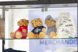 RIAT24 Teddy Bears In Cabinet