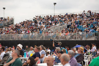 The Viewing Village Grandstand at RIAT25.