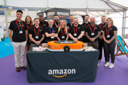 Amazon stand at Techno Zone RIAT25