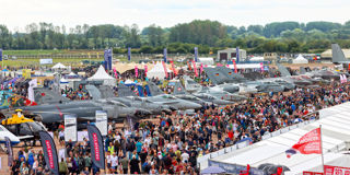 Jet Line With Crowds RIAT24