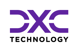 DXC Logo Vertical Purple+Black RGB