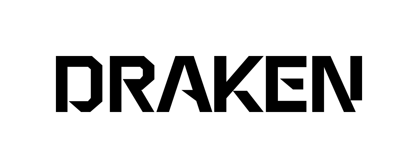 Draken Logo Black CMYK