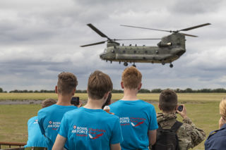 Cadets And Chinook Large File