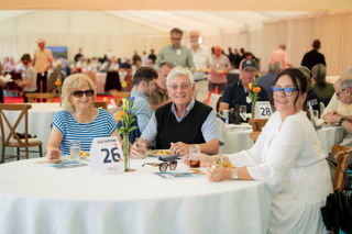 Aviation Club guests dining at RIAT25.