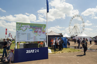 RIAT24 Showground Map
