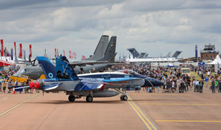 RCAF Jet At RIAT24