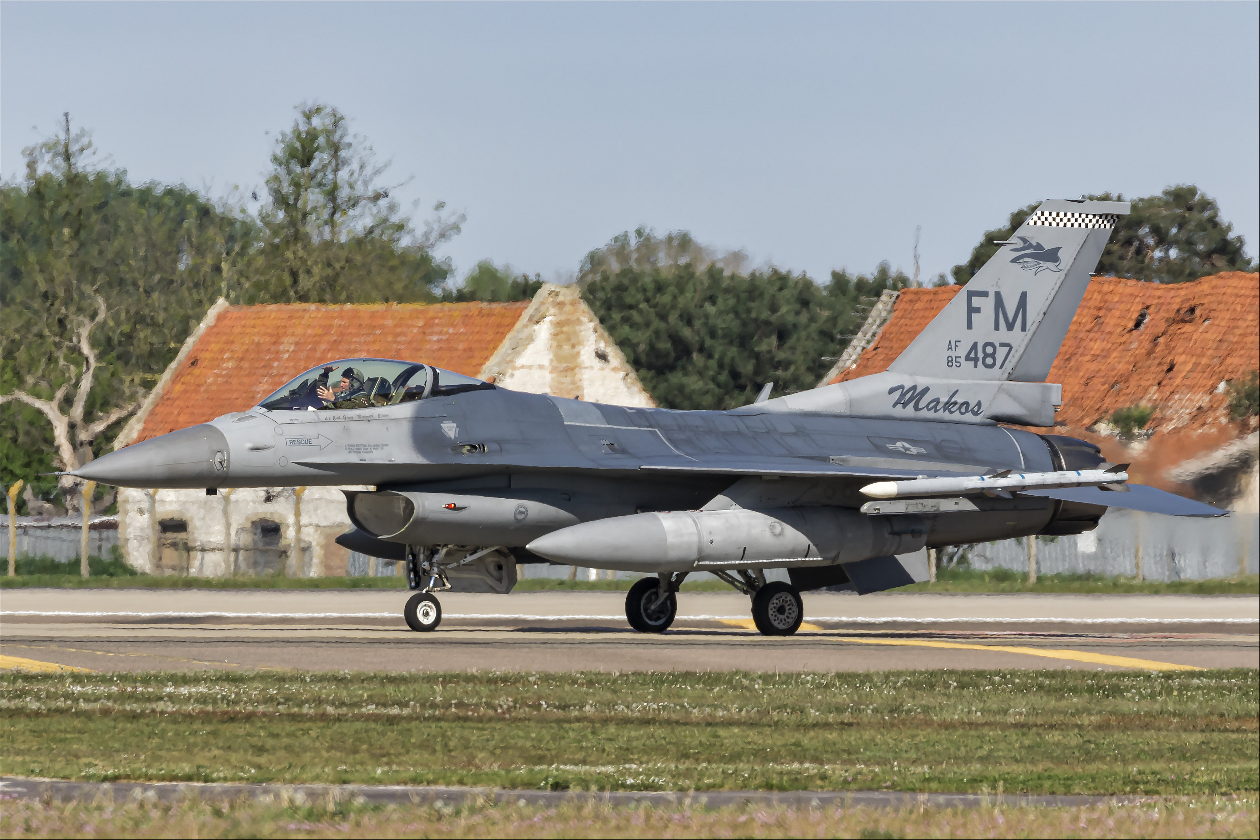 Ext2020 Usaf F 16C Makos 85 0487 Nick Jennings