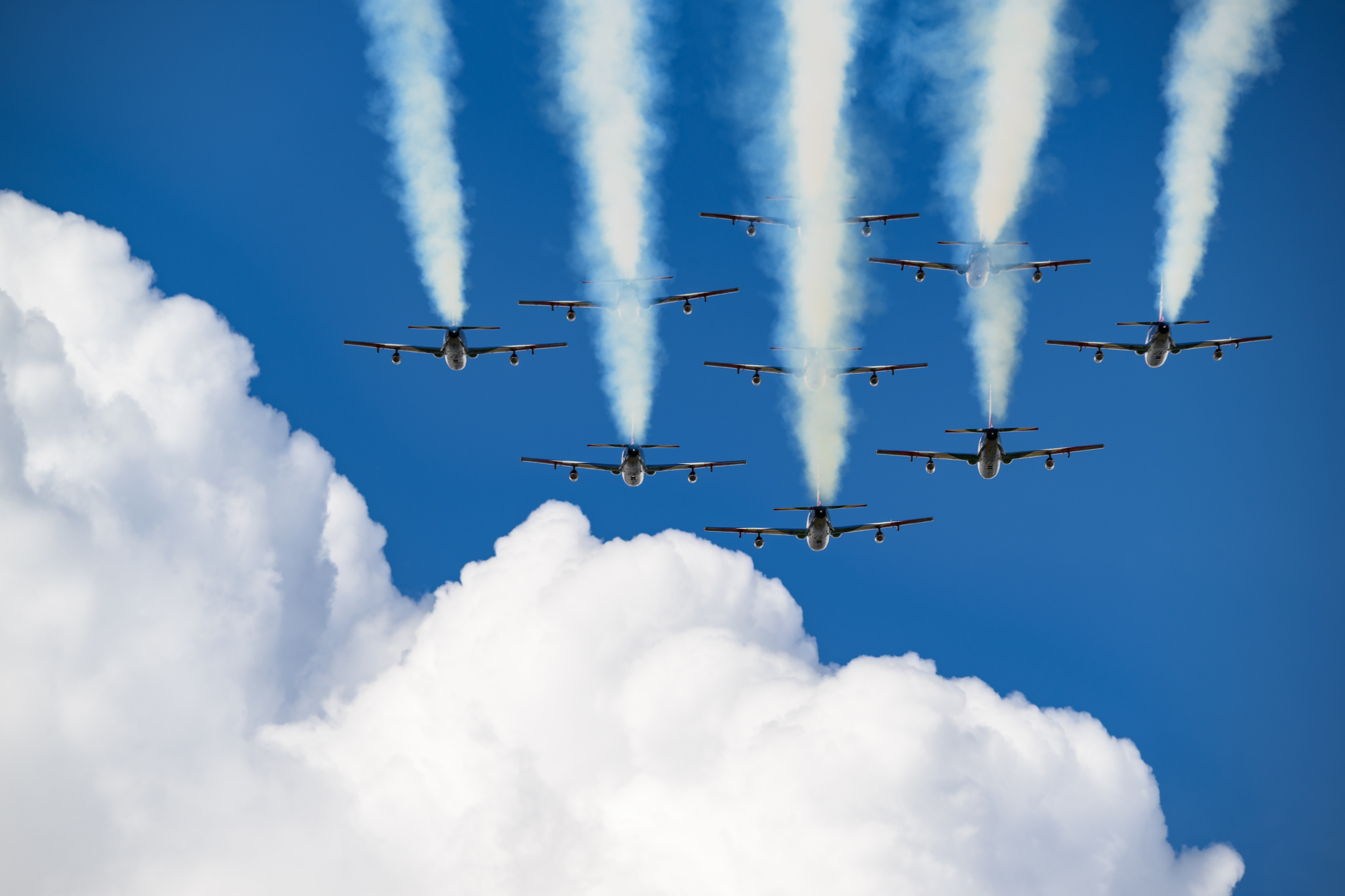 Flying display team at RIAT25.