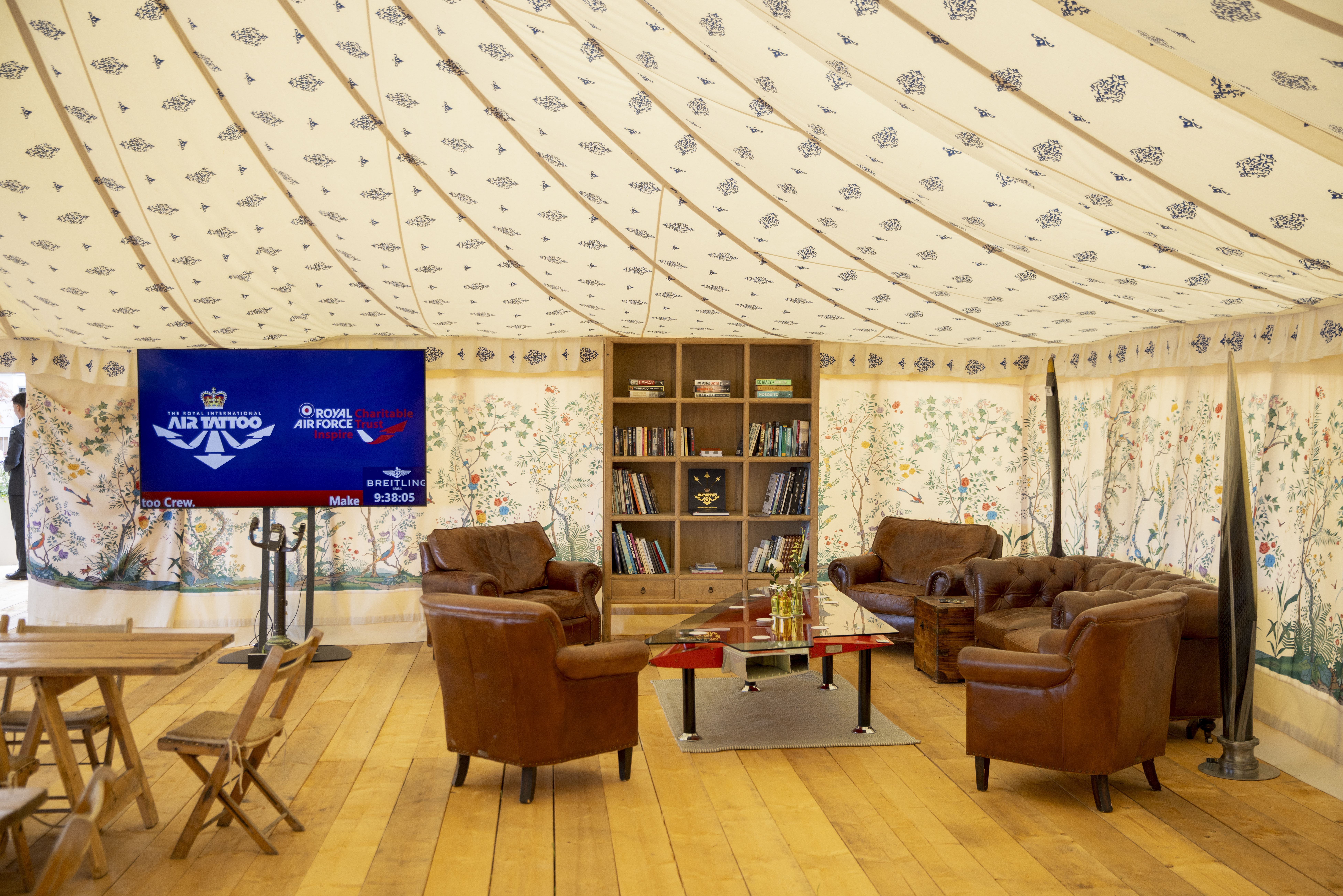 RIAT25 First Class Lounge Interior