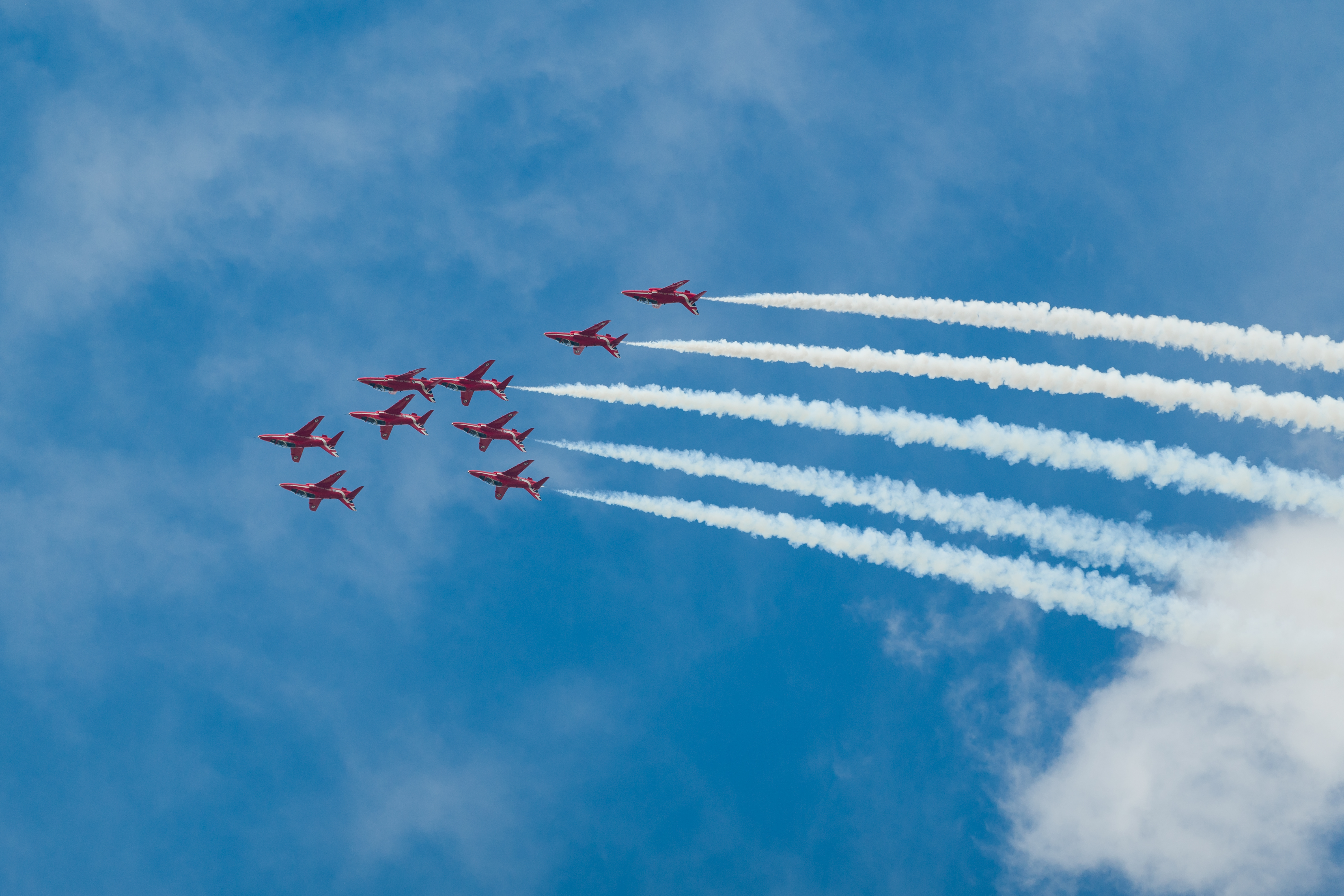 RIAT25 Red Arrows