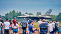Crowd Watching F16